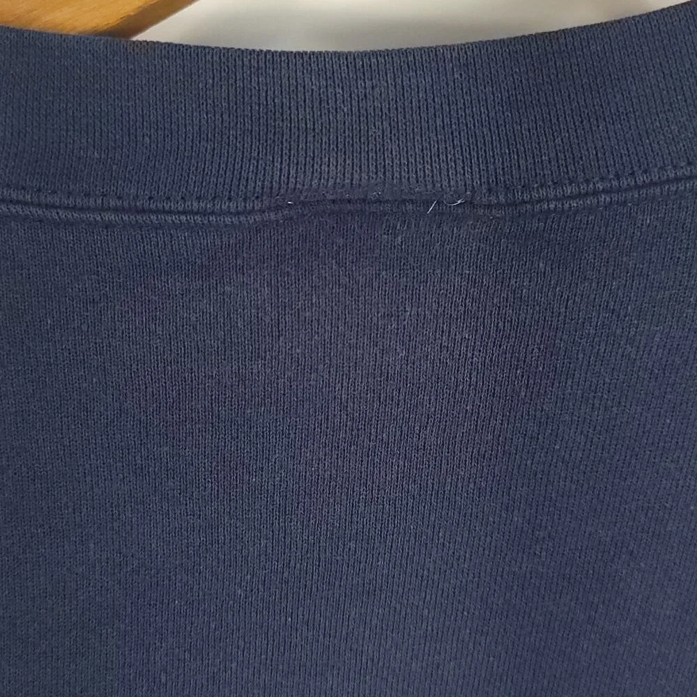 Tinker Bell Tink Graphic Sweatshirt Women's XXL Navy Disney Store Distressed USA - Picture 9 of 12